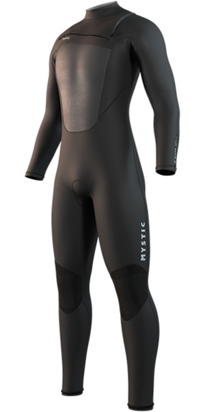 2026 Mystic Mens Brand 3/2mm Chest Zip Wetsuit 35000.250030 - Black